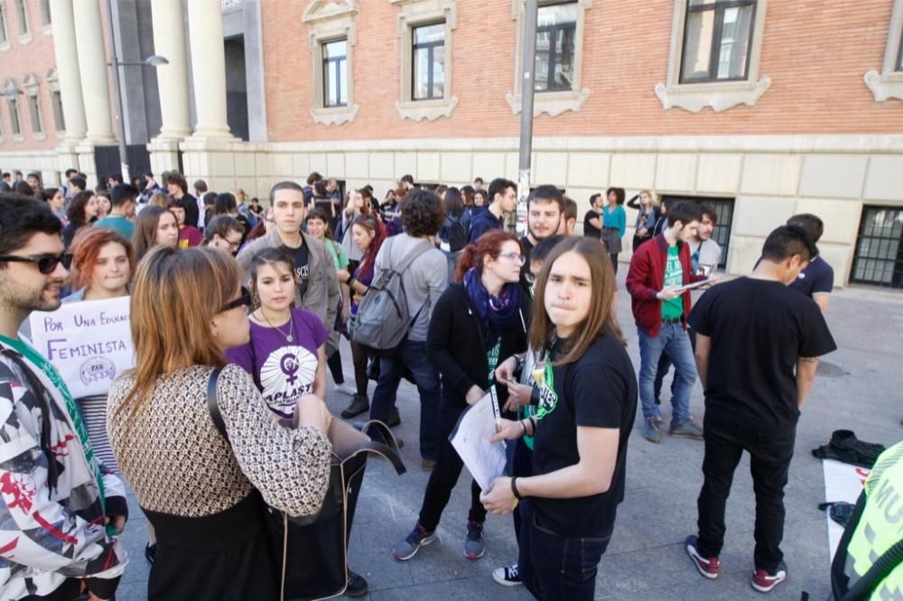 Manifestación en Murcia contra la Lomce