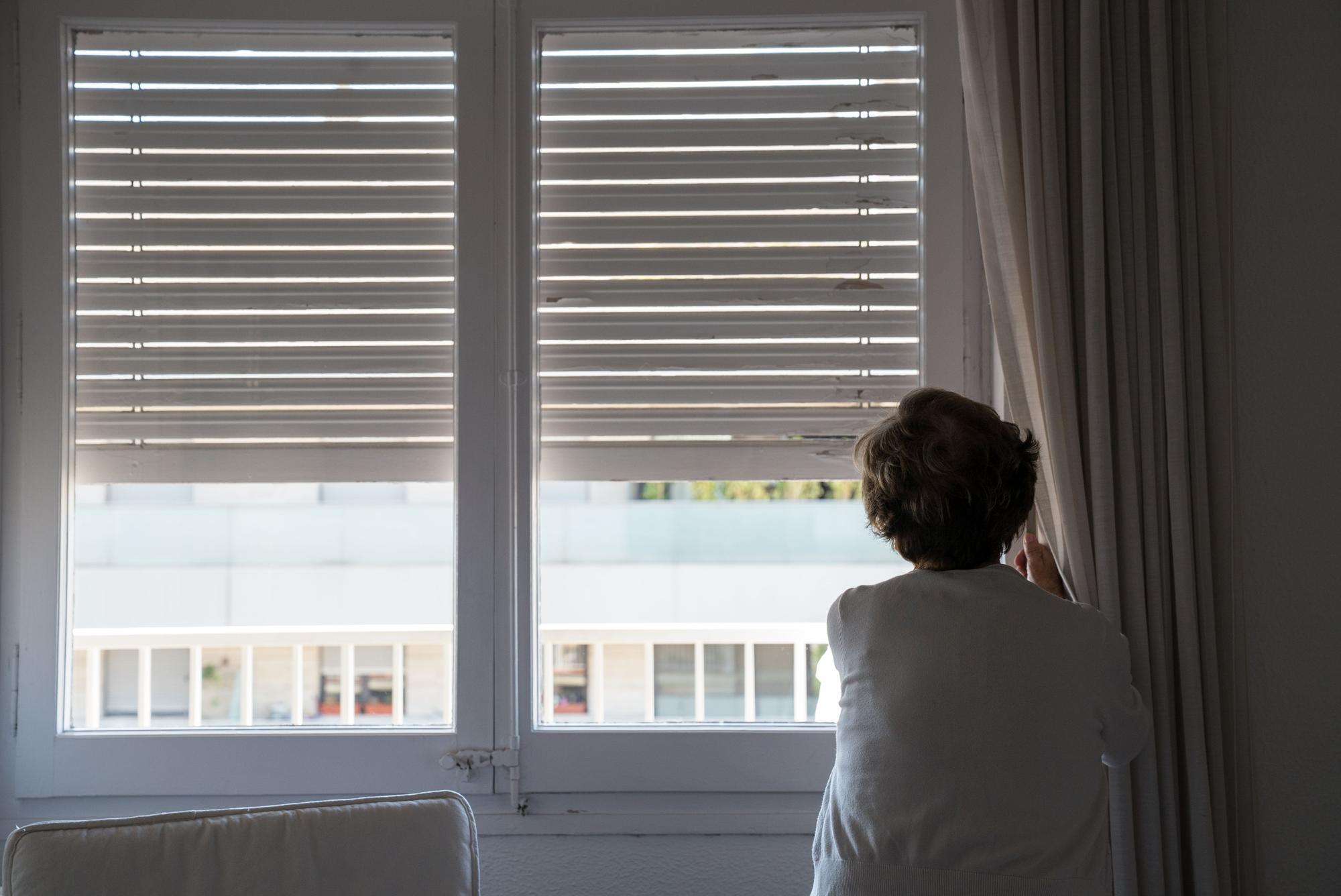 Una persona en su casa