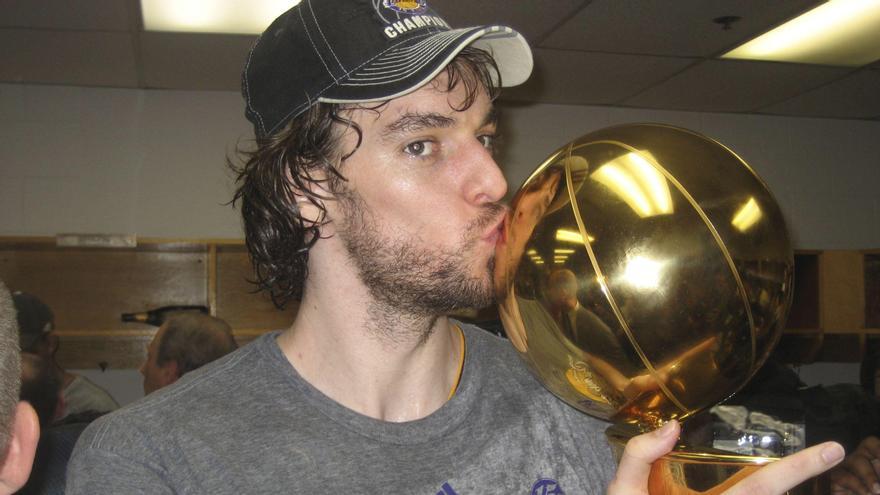 La carrera de Pau Gasol, en imágenes