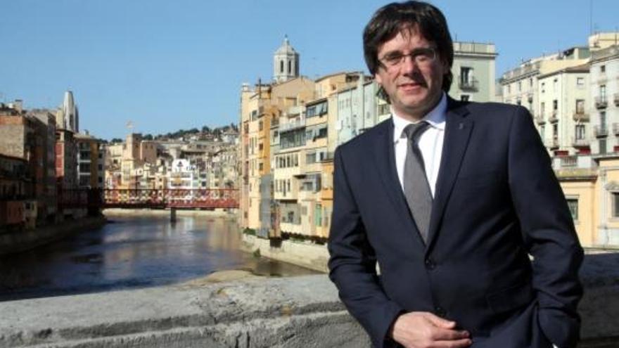 Carles Puigdemont, alcalde de Girona.