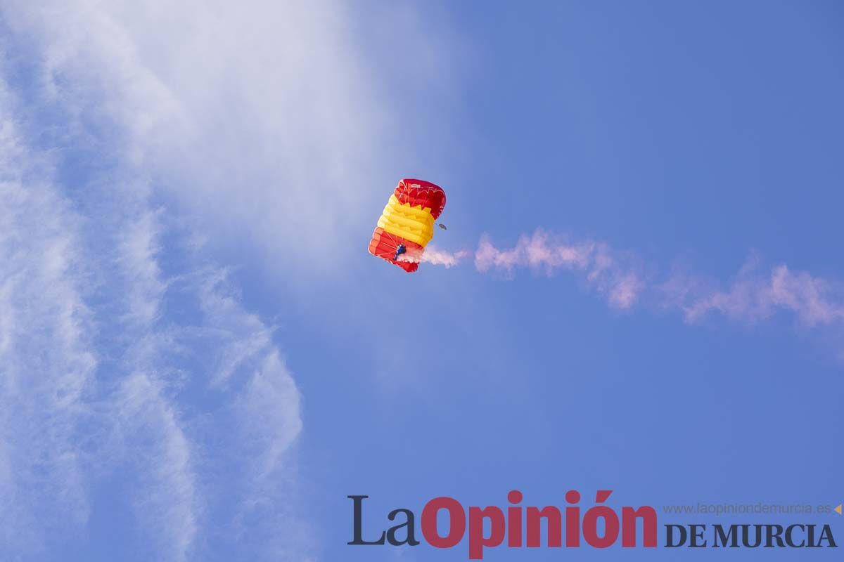 Apertura Año Jubilar de Caravaca: adoración y exhibición de la Patrulla Acrobática de Paracaidismo del Ejército del Aire