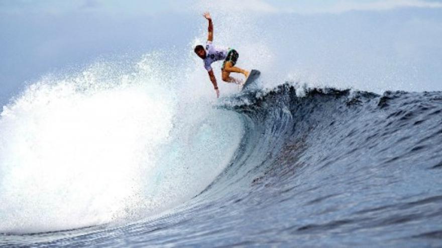 Los mejores surferos se citan en Fiji