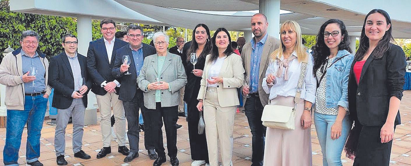 Autoridades en el momento de la inauguración del evento de la DO Pla i Llevant.