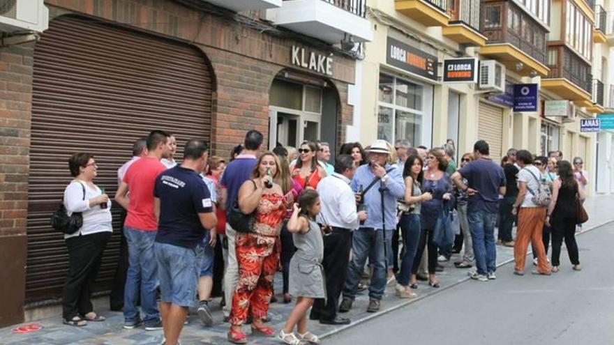 Una &#039;quedada&#039; protesta por las fiestas