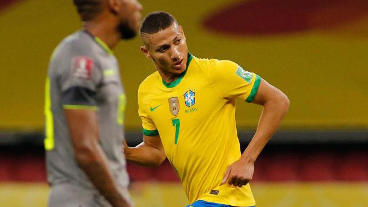 Richarlison, del Everton, uno de los jugadores afectados