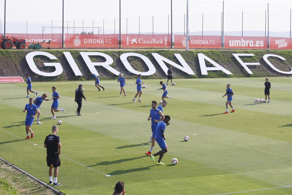 Entrenament del Girona 31/7/2018