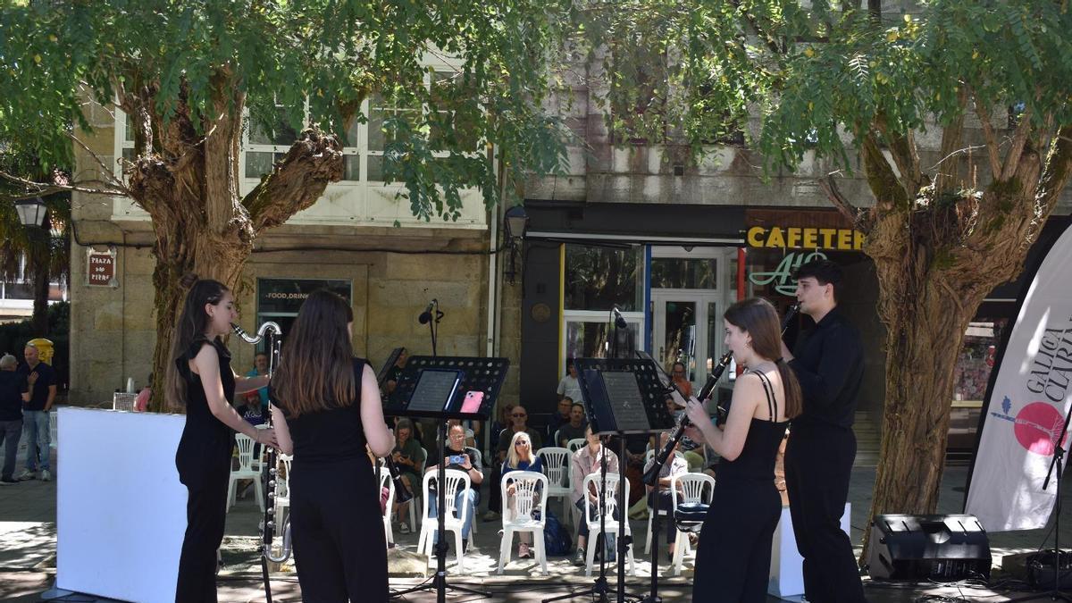 Grupo de cámara del Galicia Clarinet Fest el año pasado.