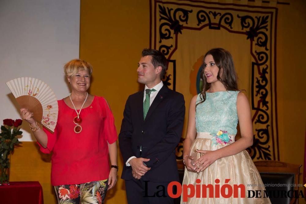 Presentación Damas de las fiestas de Cehegín