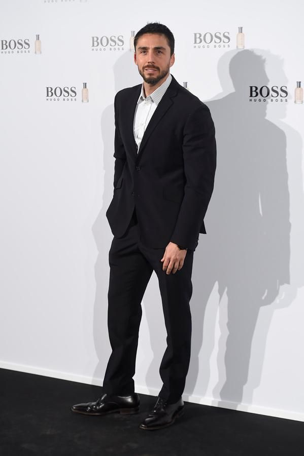 Rubén Sanz en la fiesta de Hugo Boss
