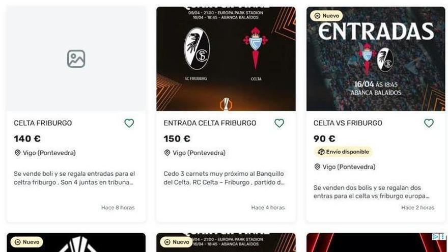 Arranca la reventa del Celta-Friburgo