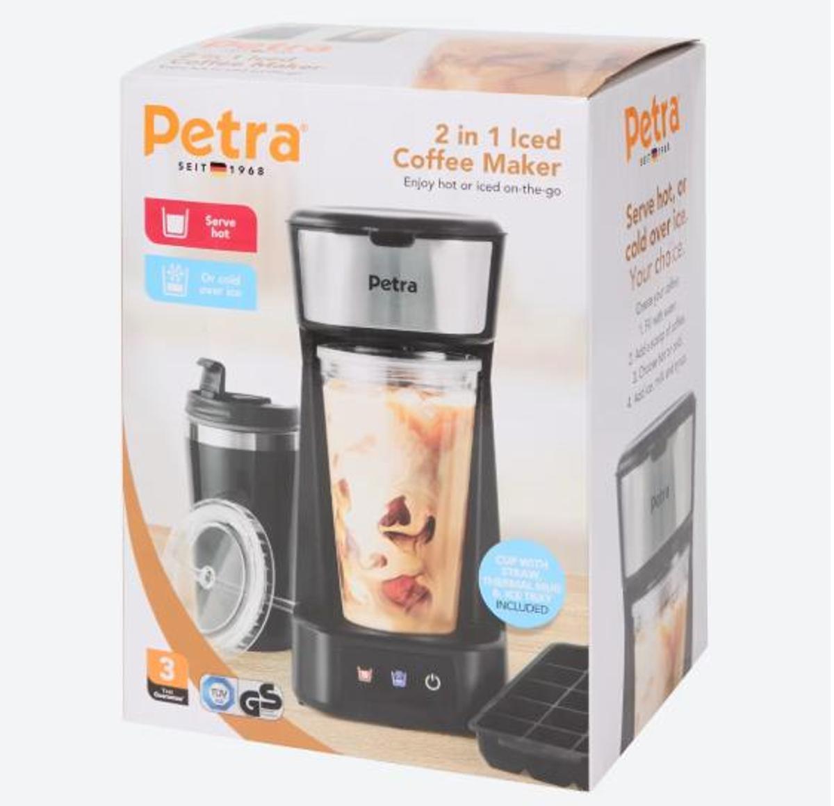 Cafetera para café helado.
