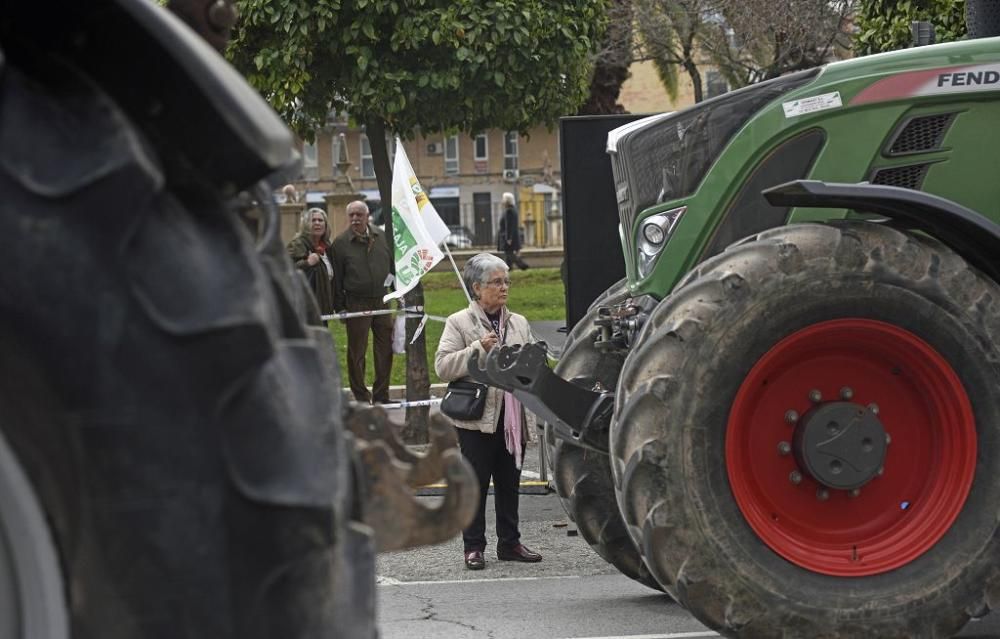 Así ha sido la manifestación de los agricultores en Murcia (II)