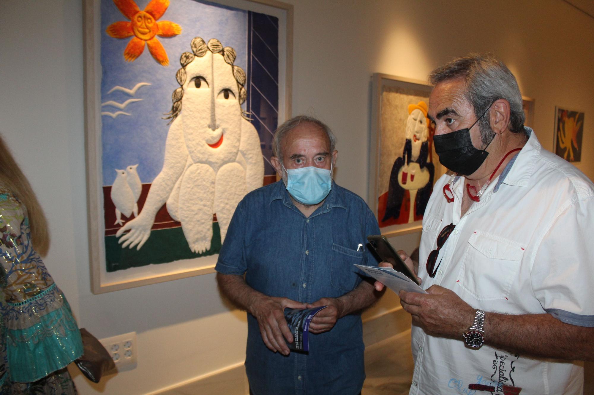 Ripollés vuelve a exponer su arte en Castellón tras 40 años