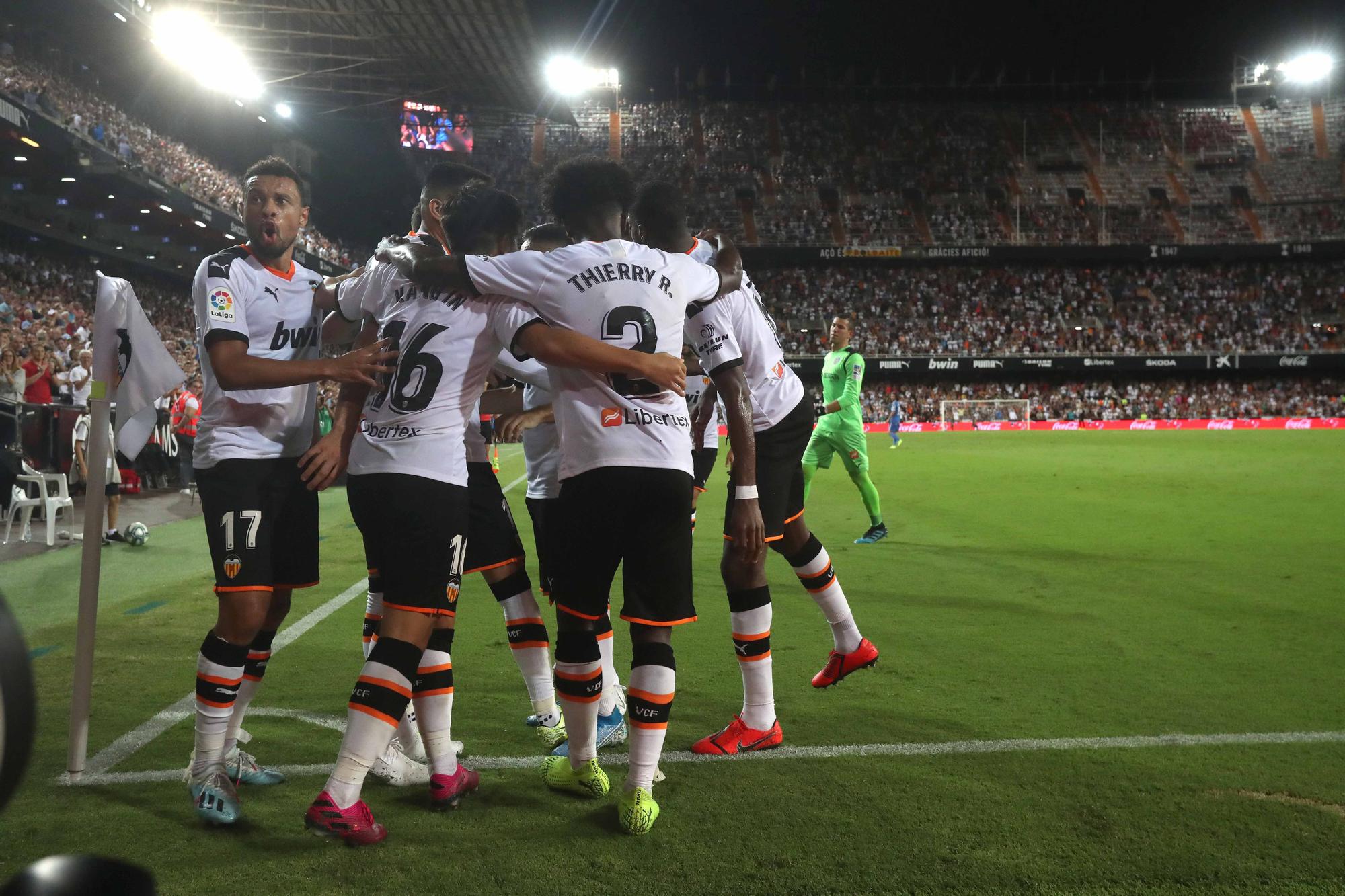 Los enfrentamientos Valencia CF - Getafe con Bordalás en el banquillo madrileño