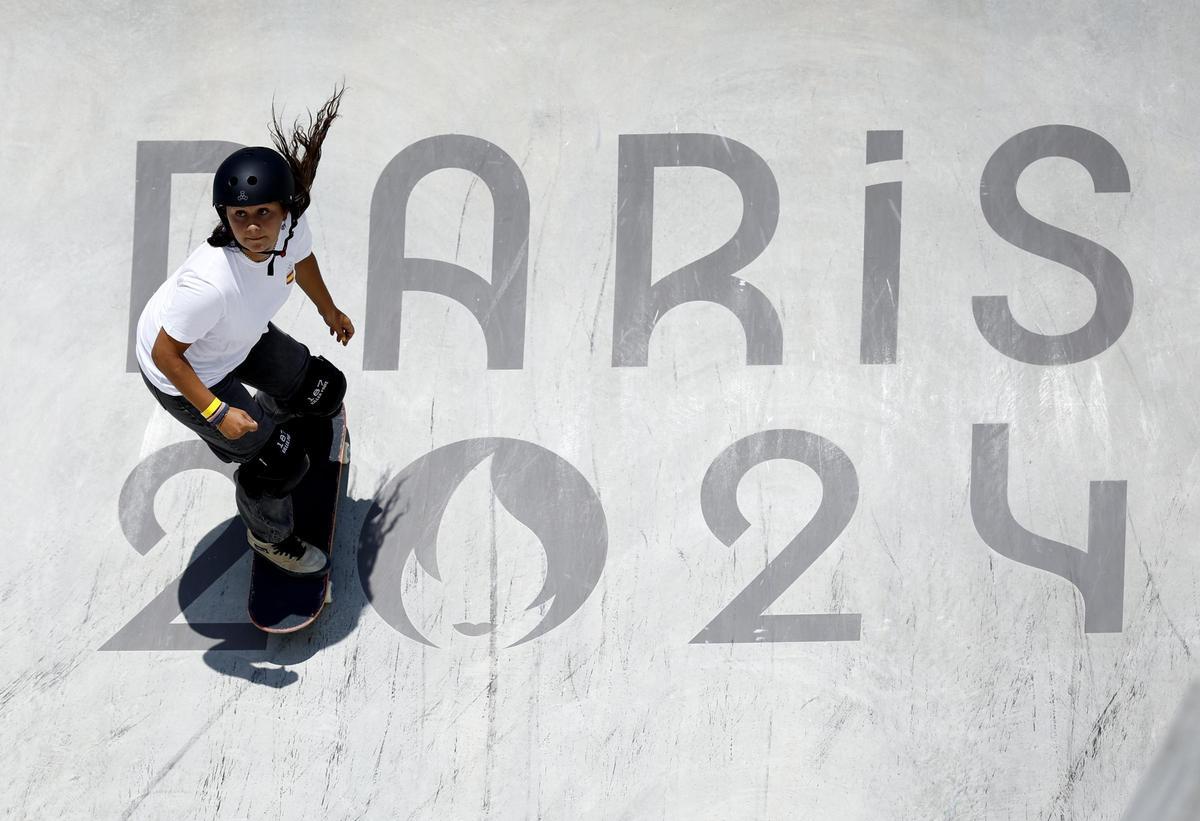 Julia Benedetti durante su participación en los JJOO de París 2024