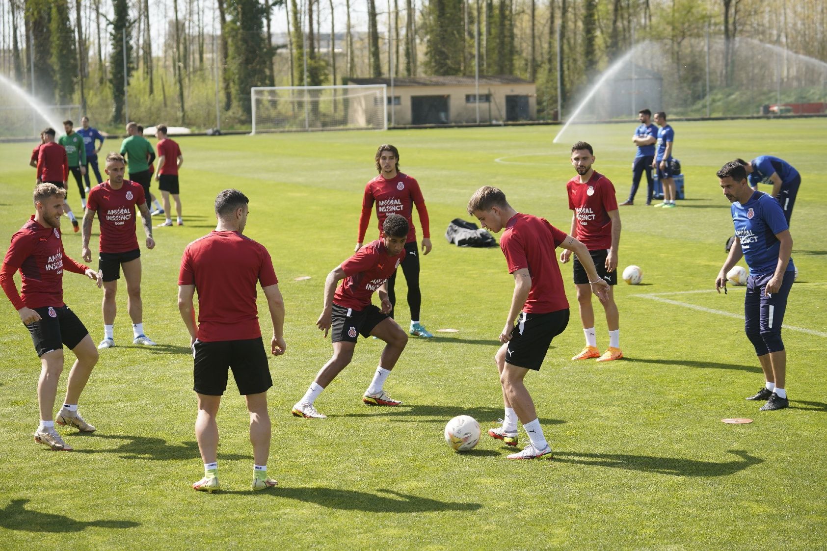 Comunió entre afició i equip a l'entrenament de portes obertes