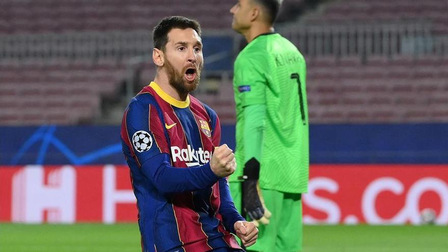 El gol de Messi ante el PSG