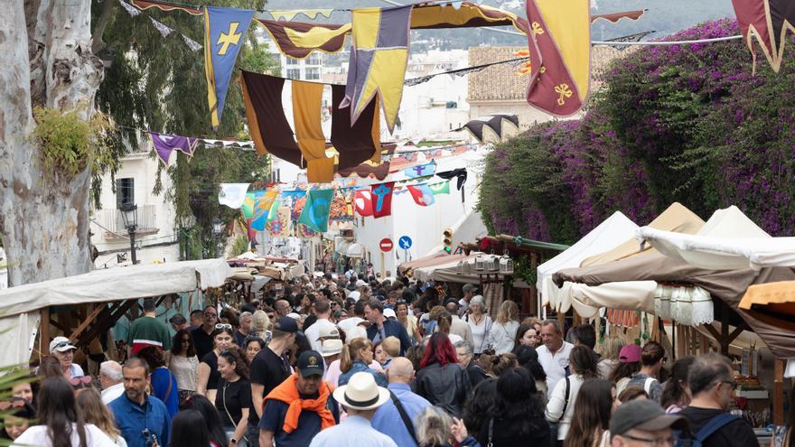 Ambiente en la jornada del sábado en la Ibiza Medieval