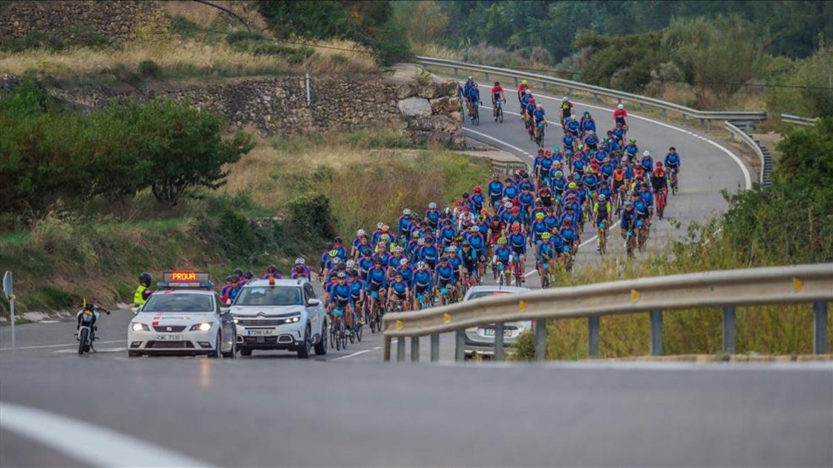 Más de 600 valientes han participado en esta renovada marcha cicloturista