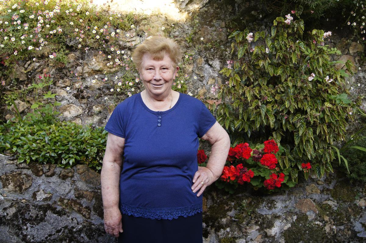 Maruja emigró a Bilbao con 18 años y allí conoció a su marido, de su mismo pueblo.
