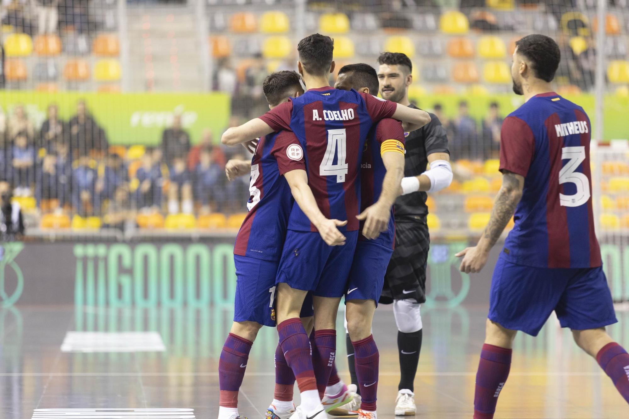 Las imágenes del Barça - Osasuna Magna en la Copa de España de Cartagena