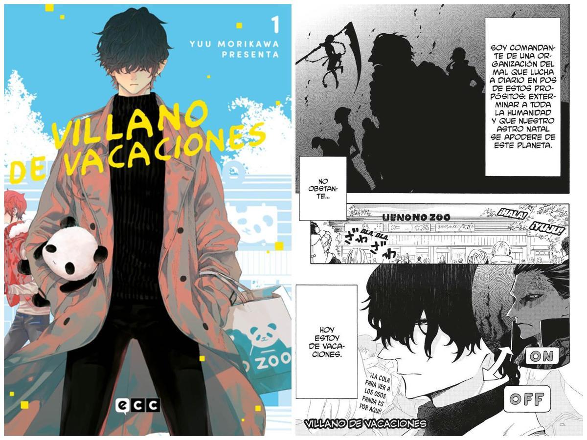 Viñetas de Villano de vacaciones