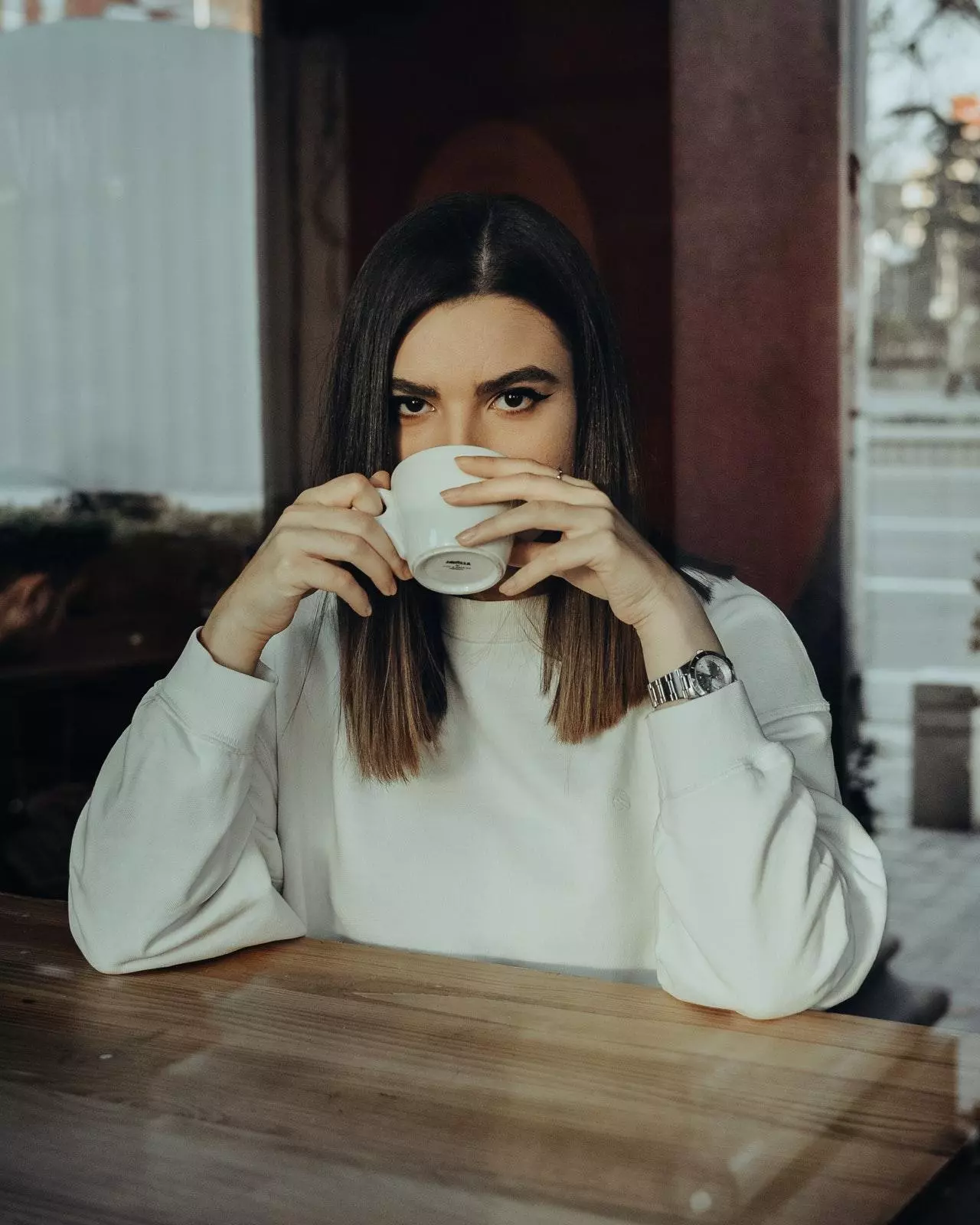Así se bebé café en Italia