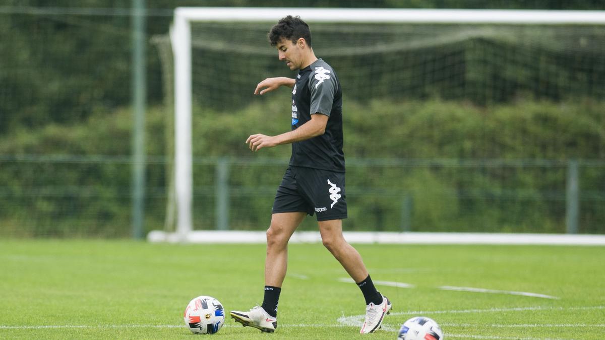 Pimer entrenamiento de la pretemporada del Dépor 2021-2022