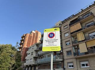 Zona azul de L'Hospitalet de Llobregat.