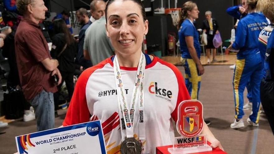 La cartagenera Esther Mora, oro en el Mundial por sexta vez