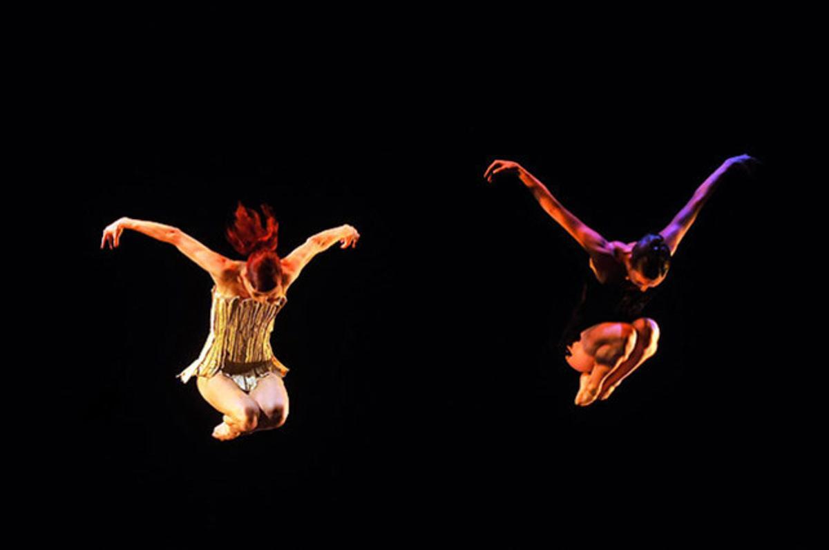 Ballarins de la companyia canadenca Ballet Jazz de Mont-real participen en el sisè Festival Internacional de Ballet a Cali, Colòmbia.