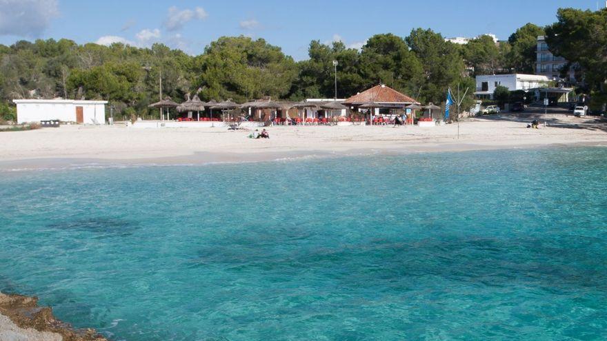 Der Strandkiosk im Naturpark Mondragó auf Mallorca wird abgerissen