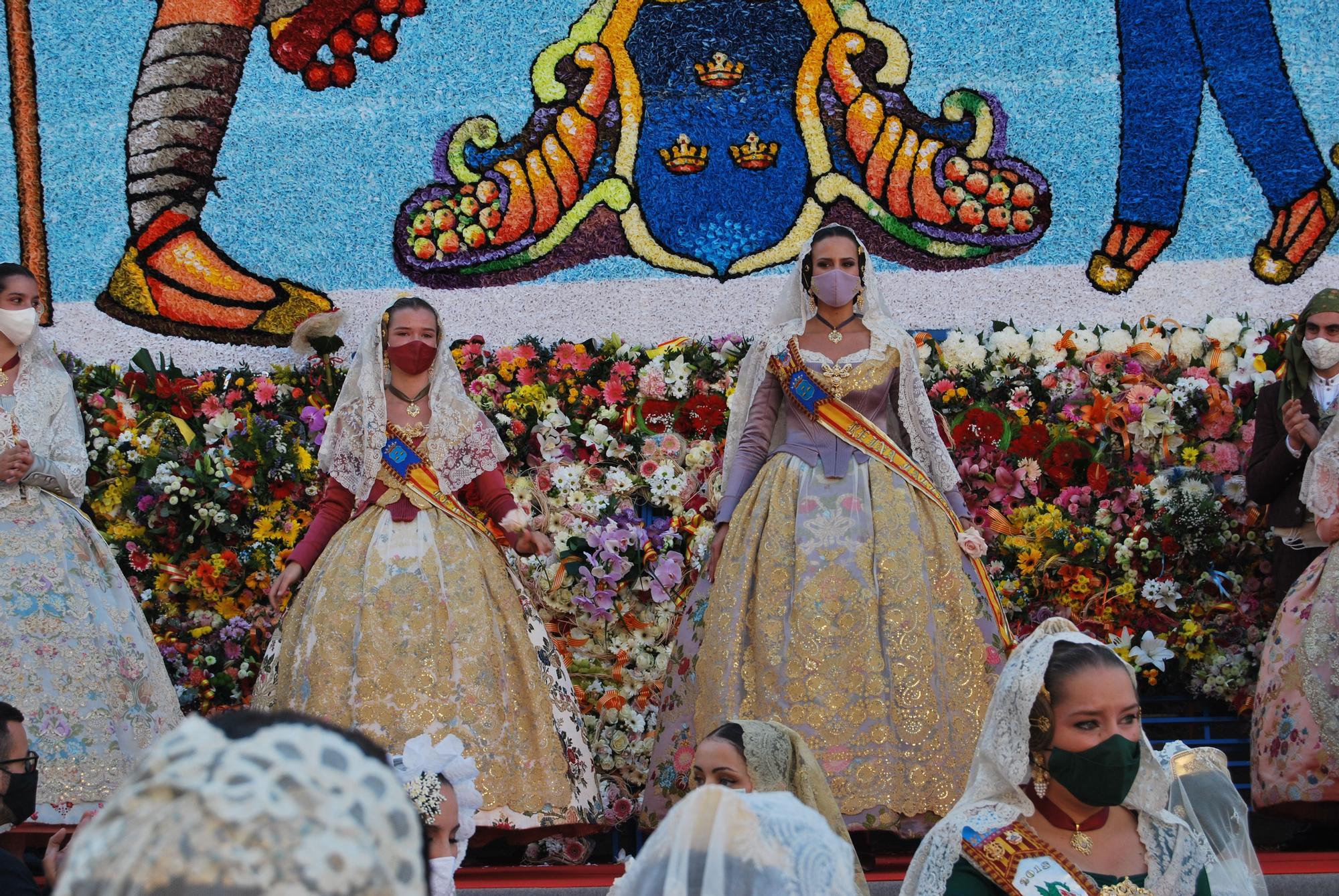 Ofrenda a la patrona de Burriana