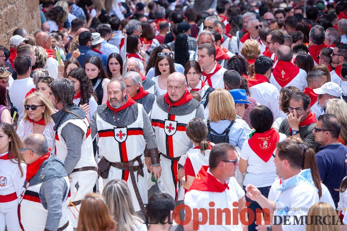 Moros y Cristianos en la mañana del día dos en Caravaca