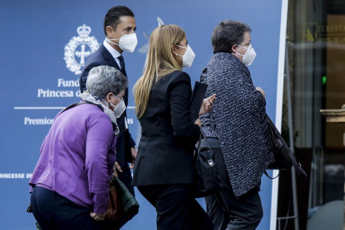 Premios Princesa: Llegada de los premiados Premios Princesa: Llegada de los premiados