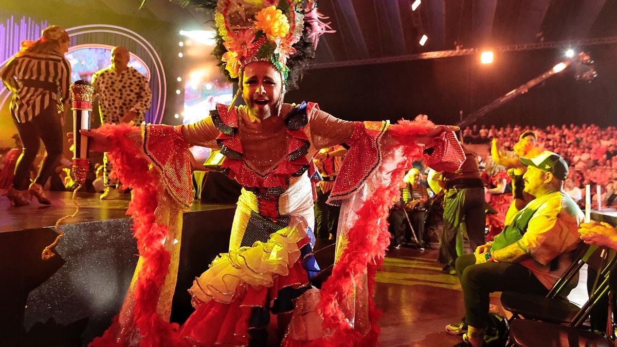Homenaje a Celia Cruz en la gala de la Reina del Carnaval de Santa Cruz de Tenerife 2022