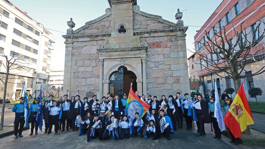 La Rondalla de Santa María do Porriño se estrena en un concurso del Ifevi histórico.