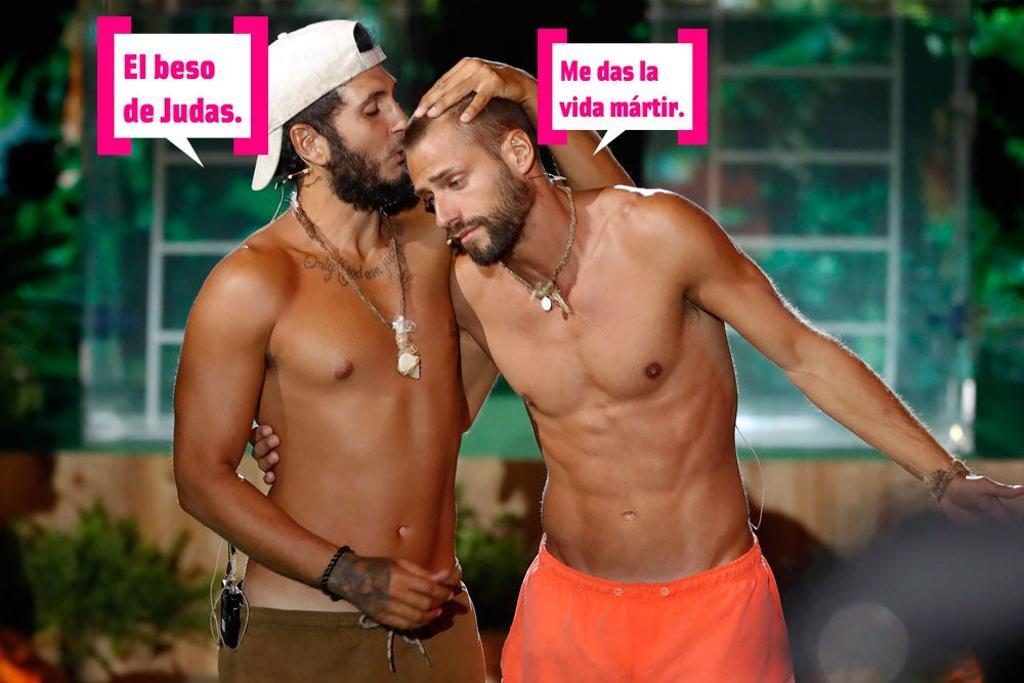 Omar y Albert en la gala de 'Supervivientes'.