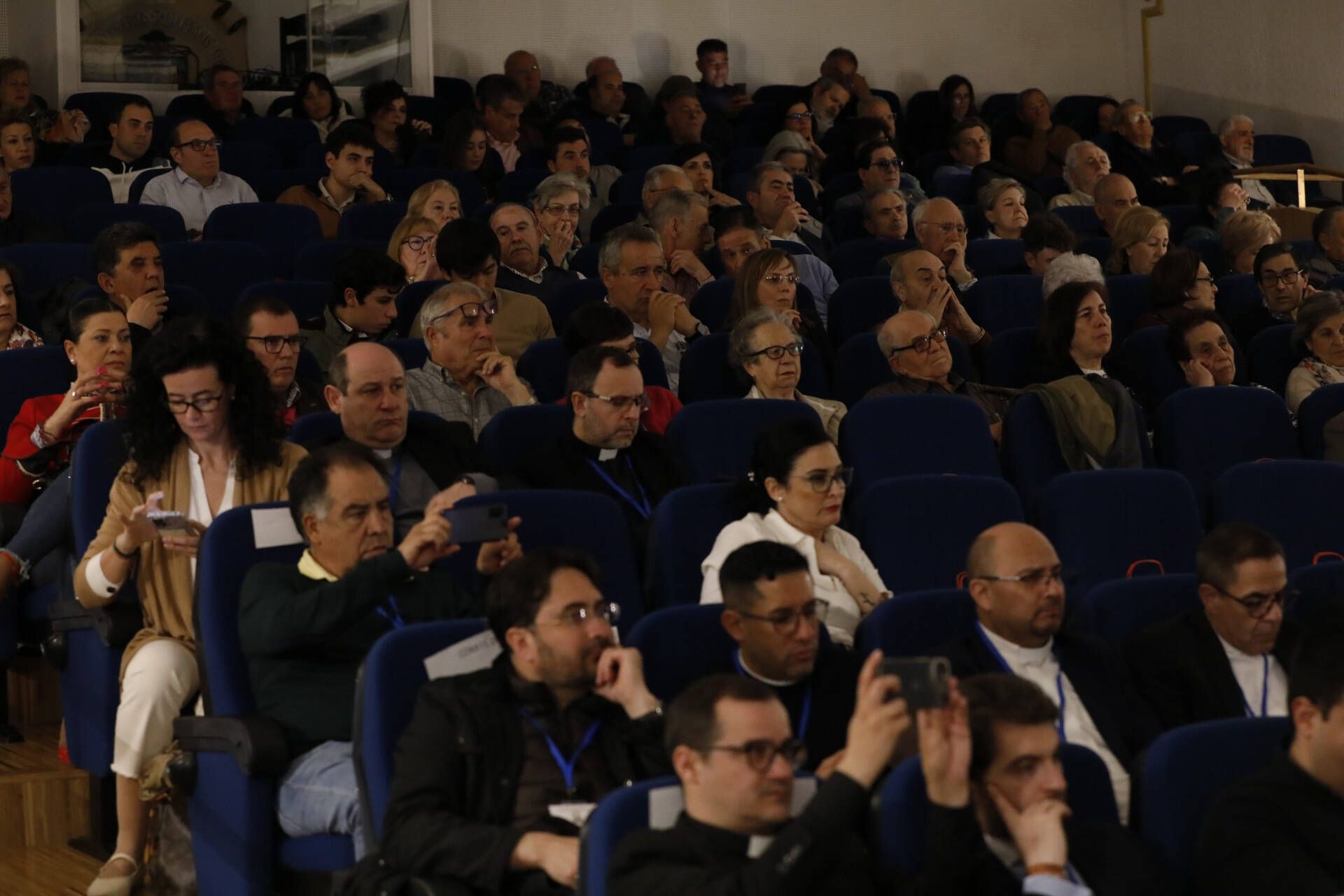 Inauguración del I Encuentro internacional de capellanes y sacerdotes taurinos, en Zamora, con la presencia del maestro José Ortega Cano.