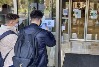 Una aplicación permite que en el campus de Mieres la clase presencial sea más segura