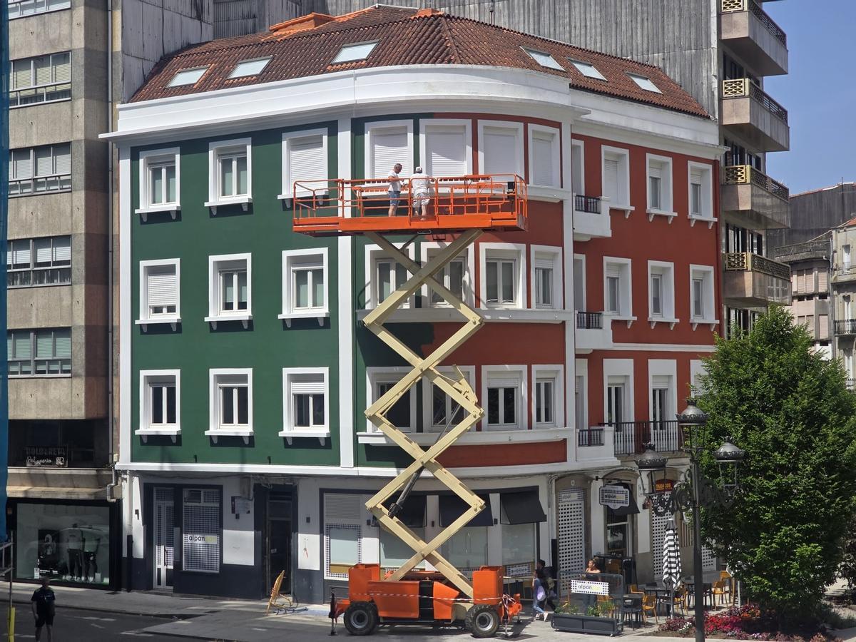 A lo largo del día el color verde fue ganando espacio.