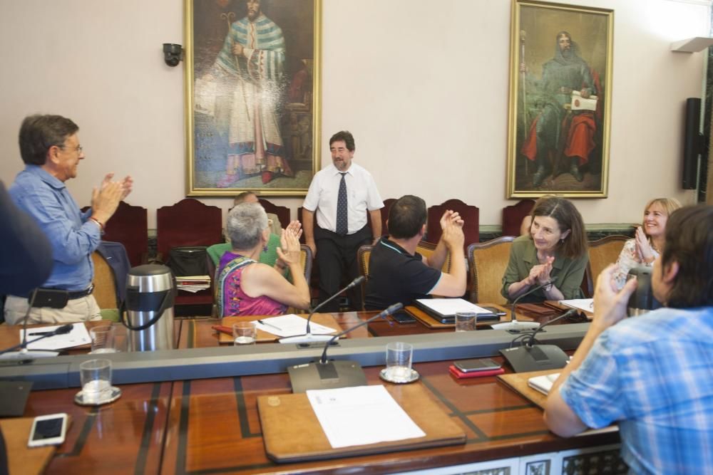 Pleno en el Ayuntamiento de Oviedo