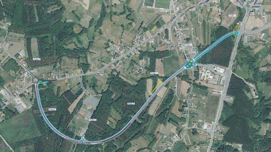 Sale a información pública el proyecto de la variante sur-oeste de Ordes