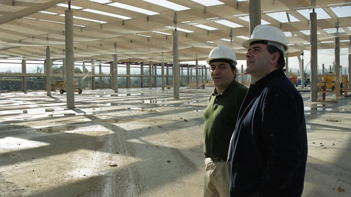 Así se construyó Parque Principado: las imágenes de las obras del gigante comercial de Siero