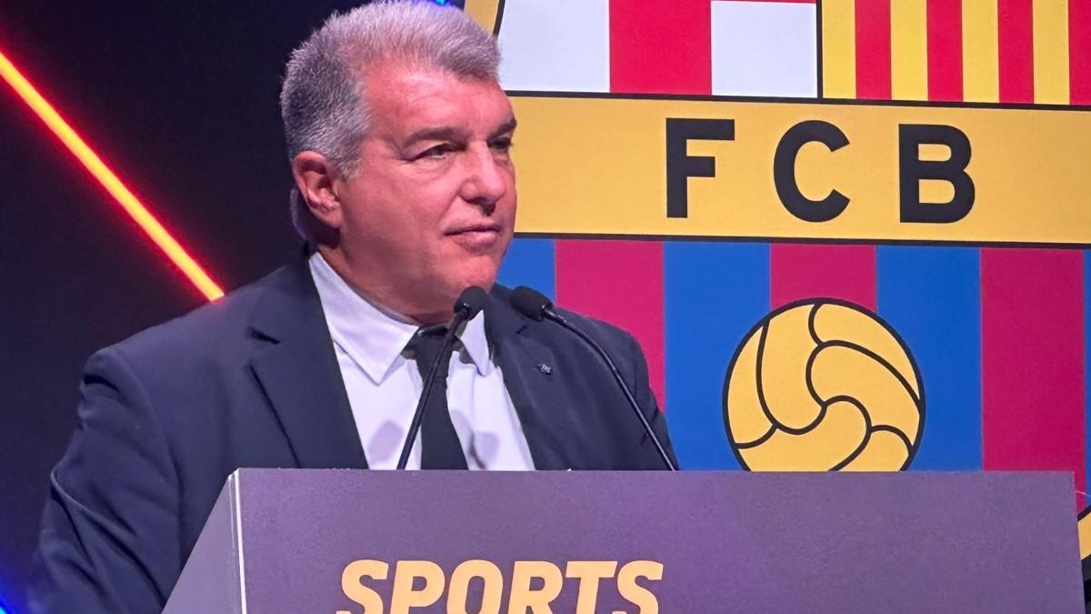 Joan Laporta, en el Sports Tomorrow Congress