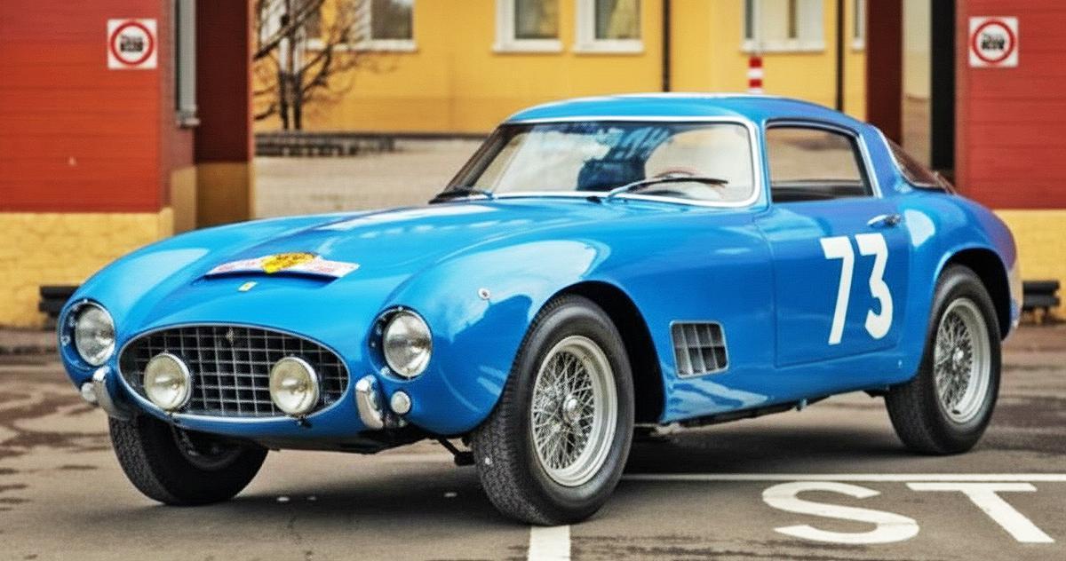 El Ferrari Berlinetta 250 GT con número de chasis 0557GT de Alfonso de Portago que se ha subastado.