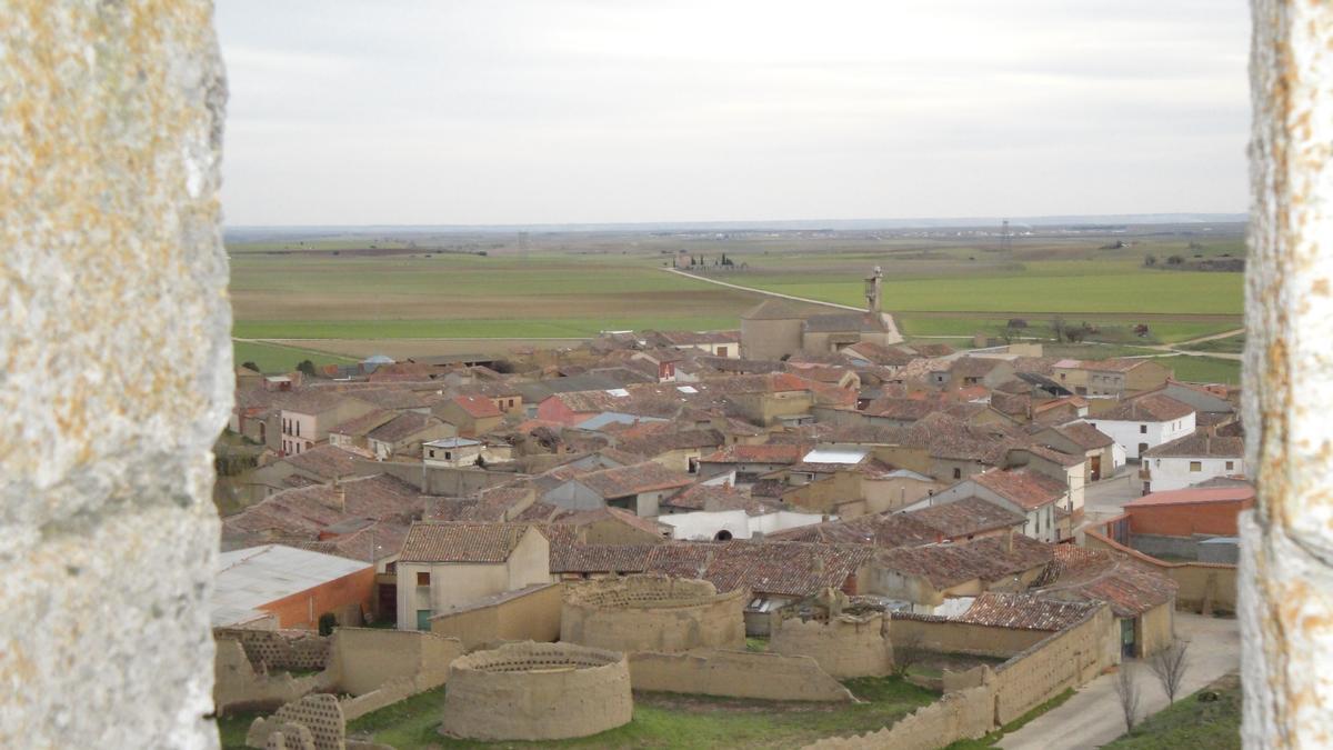 Vista del municipio de Villalonso.