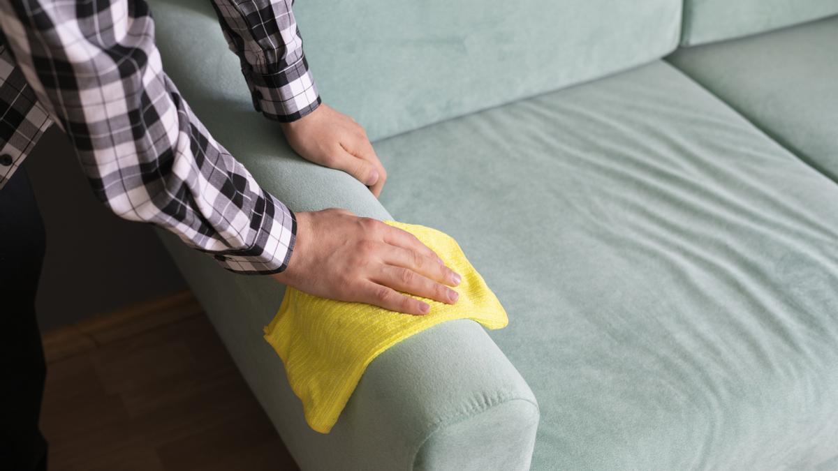 LIMPIAR SOFÁ DE TELA | Cómo limpiar un sofá de tela: con este truco quedará  como nuevo