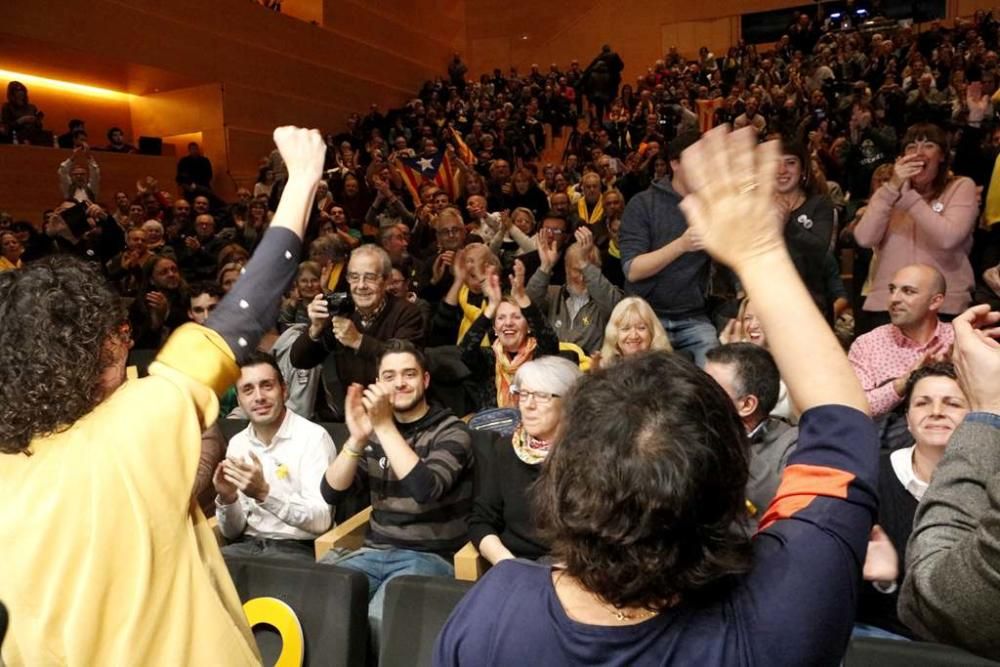 Acte central de la campanya electoral d'ERC a Girona