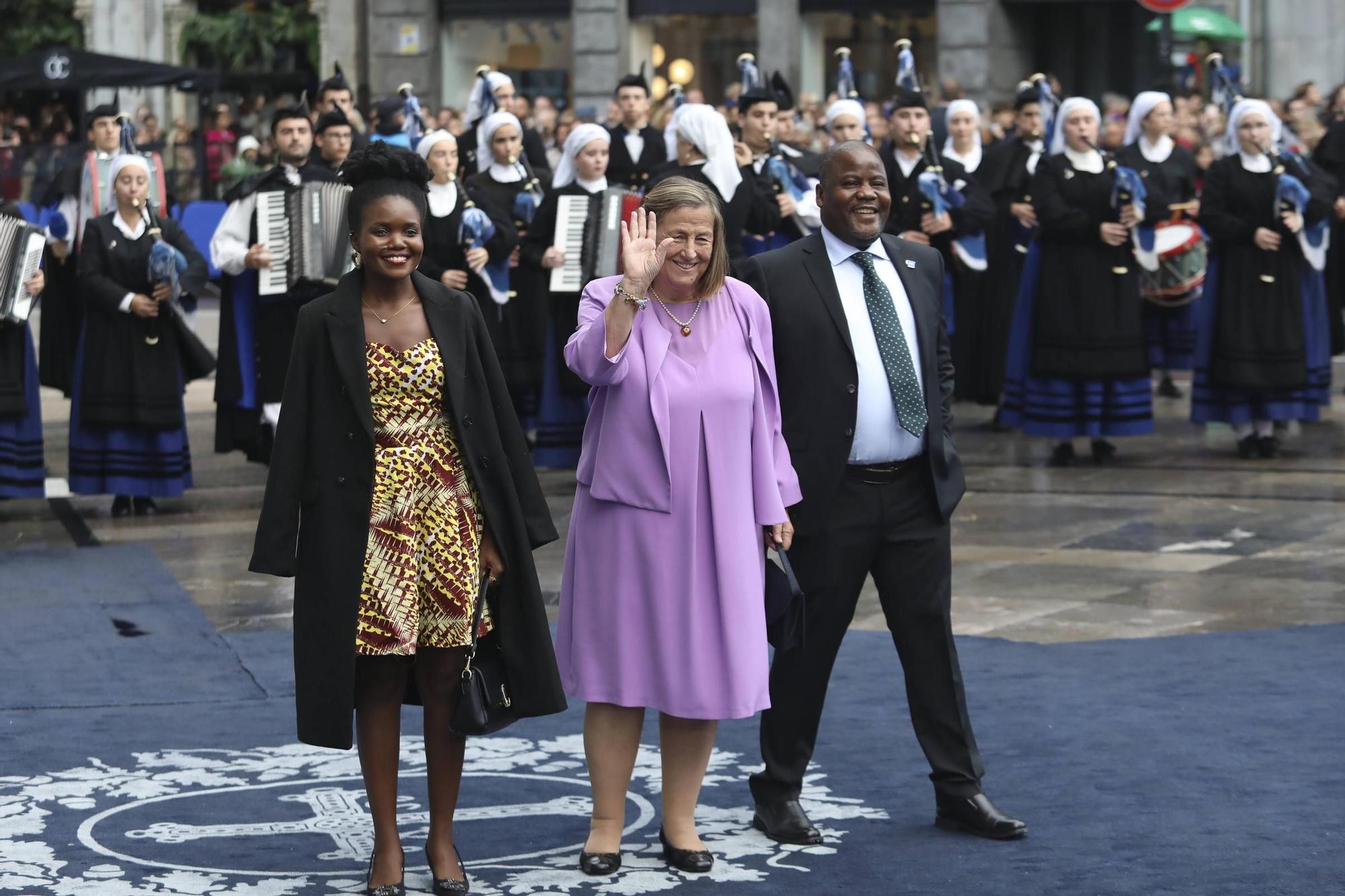 EN IMÁGENES: Así fue la alfombra azul de los Premios Princesa de Asturias 2023